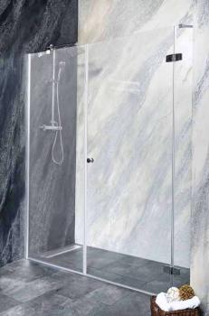 SYMPHONY Drzwi prysznicowe do wnęki skrzydłowe, prawe 170x195 cm M1291RMF90 Sanotechnik