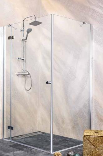SYMPHONY Kabina prysznicowa narożna kwadratowa, lewa 90x90x195 cm M1290LMF90KN Sanotechnik