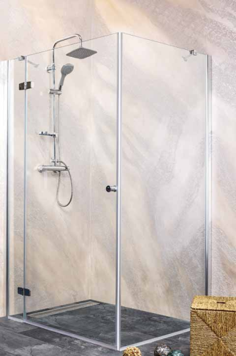 SYMPHONY Kabina prysznicowa narożna kwadratowa, prawa 120x120x195 cm M12121RMF120KN Sanotechnik
