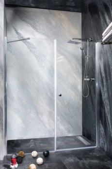 BRAVA Drzwi prysznicowe do wnęki skrzydłowe 170x195 cm MD90MF90 Sanotechnik