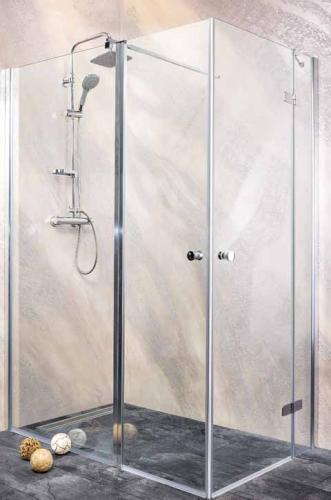 SYMPHONY Kabina prysznicowa narożna kwadratowa, lewa 120x120x195 cm M12120LMT120 Sanotechnik