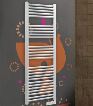 Łazienkowa suszarka elektryczna 550 x 1303 mm biały INNSBRUCK 1000 W I550 Sanotechnik