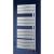 Grzejnik łazienkowy 550 x 1080 mm biały 500 W SALZBURG S108 Sanotechnik
