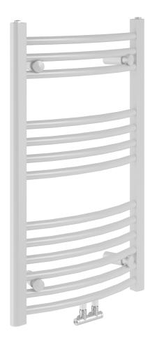 Grzejnik łazienkowy 600 x 803 mm biały 300 W BARI B700 Sanotechnik