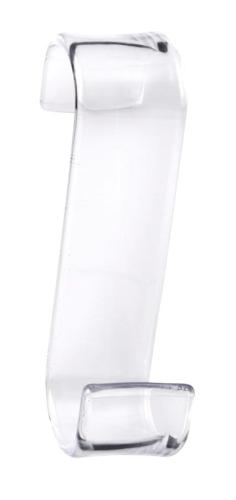 Wieszaczek do grzejnika na ręcznik, przezroczysty 202500 Gedy