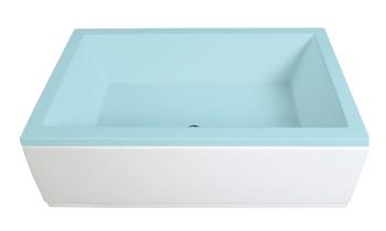 PLAIN NIKA Obudowa czołowa do brodzika prysznicowego DEEP 130 x 36 cm 72956 Polysan