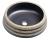 Umywalka nablatowa ceramiczna 41 x 15 cm czarny PRIORI PI021 Sapho