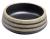 Umywalka nablatowa ceramiczna 41 x 15 cm czarny PRIORI PI021 Sapho bok