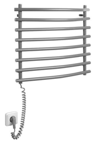 Łazienkowa suszarka elektryczna 570 x 465 mm srebrny metalik 72 W SU210A Aqualine