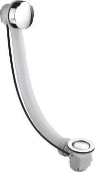 Syfon automatyczny do wanny 600 mm korek 72 mm chrom TY1002 Aqualine