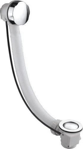 Syfon automatyczny do wanny 600 mm korek 72 mm chrom TY1002 Aqualine