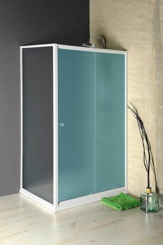 AMADEO Ściana boczna 90x185 cm BTP90 Aqualine