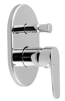 Bateria prysznicowa podtynkowa 2-funkcyjna LOTTA LT742 Aqualine z blisk