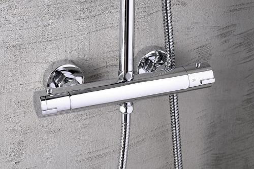 Zestaw natryskowy z baterią termostatyczną LIGA SL533 Aqualine bateria