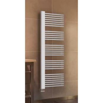 Grzejnik łazienkowy 600 x 1190 mm biały 550 W LINZ L119 Sanotechnik wizualizacja