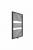 Grzejnik łazienkowy 600 x 1228 mm antracyt 565 W RIMINI RA122 Sanotechnik