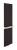Grzejnik łazienkowy 450 x 1800 mm antracyt 742 W NEUSTADT NA180 Sanotechnik