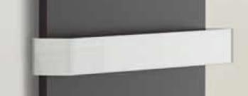 Grzejnik łazienkowy 450 x 1800 mm antracyt 742 W NEUSTADT NA180 Sanotechnik z bliska