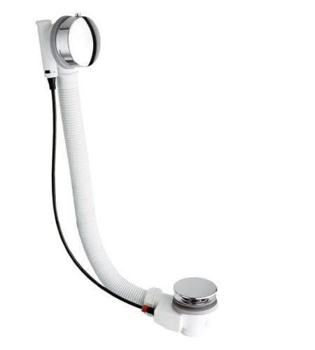 Syfon automatyczny do wanny 575 mm korek 72 mm chrom 71680 Polysan