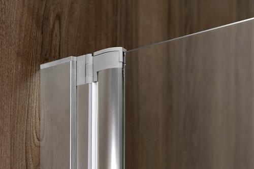 Parawan nawannowy podnoszony pneumatycznie srebrny 710 mm RIONI 72915 Polysan z bliska