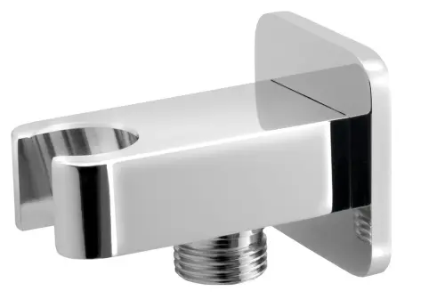 Przyłącze kątowe z uchwytem na rączkę chrom JUMPER JM540 Sapho