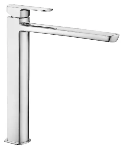 Bateria umywalkowa stojąca wysoka chrom połysk MIXONA MG006 Sapho