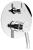 Bateria prysznicowa podtynkowa 2 funkcyjna LUKA LK43 Sapho