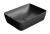 Umywalka ceramiczna nablatowa 50 x 38 cm czarny mat SAND 903726 GSI