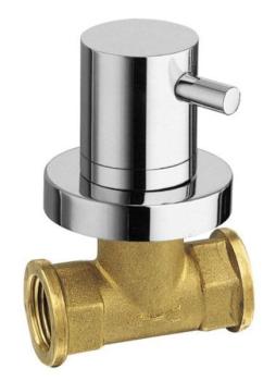 Zawór podtynkowy 1/2" do zimnej wody chrom AIRTECH 405C Sapho
