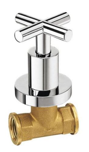 Zawór podtynkowy 1/2" do zimnej wody chrom AXIA 505C Sapho
