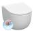 Miska WC podwieszana biały RIMLESS 37 x 54 cm FLO 311101 Kerasan