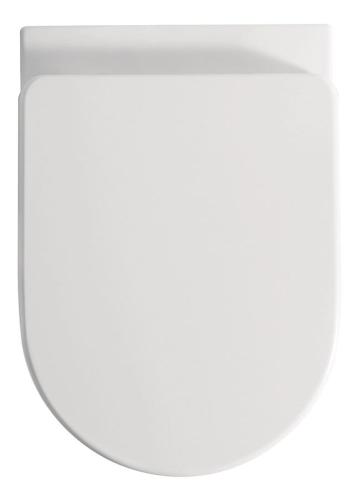 Miska WC podwieszana biały RIMLESS 37 x 54 cm FLO 311101 Kerasan deska