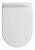 Miska WC podwieszana biały RIMLESS 37 x 54 cm FLO 311101 Kerasan deska