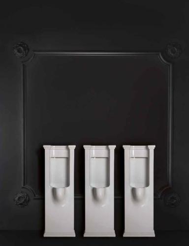 Pisuar ceramiczny 44 x 124,5 x 34 cm WALDORF 413101 Kerasan  wizualizacja