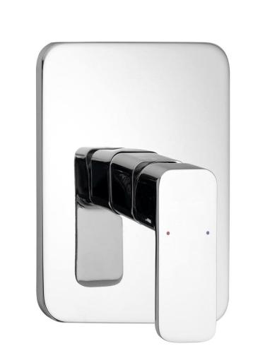 Bateria prysznicowa podtynkowa 1 funkcyjna chrom FACTOR FC541 Aqualine