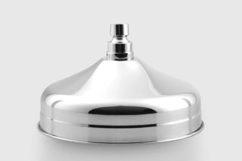 Deszczownia okrągła retro o średnicy 20,8 cm stal nierdzewna DREAMART SOF2000 Sapho mocowanie