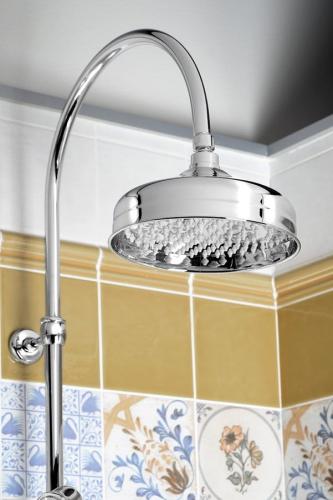 Deszczownia okrągła retro o średnicy 20,8 cm stal nierdzewna DREAMART SOF2000 Sapho wizualizacja