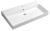 Umywalka ceramiczna meblowa 98 x 46 cm biały Kare 100 17100 Sapho
