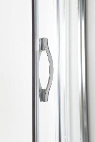 AKCE kabina prysznicowa półokrągła 90x90 narożna szkło matowe AG4295 Gelco uchwyt