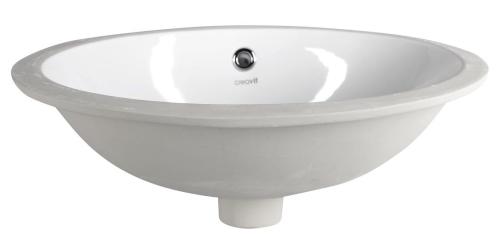 Umywalka ceramiczna 48,5 x 38 cm biały TP211 Creavit front
