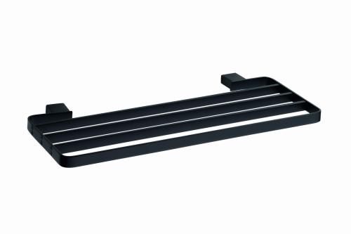 NERO Czarna półka na ręcznik 50x 20,5 cm 135002180 Bemeta