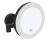 DARK Lusterko kosmetyczne z oświetleniem LED Ø200 mm IP44 czarne 116101770 Bemeta