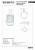 WHITE dozownik do mydła szklany z białym uchwytem MINI 200 ml 104109104 Bemeta wymiary