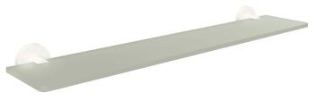 WHITE półka szklana 60 cm 104102044 Bemeta