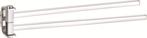 SOLO wieszak na ręcznik podwójny obrotowy 42 cm 139104102 Bemeta