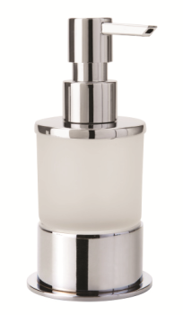 OMEGA dozownik szklany z chromowaną podstawką 200 ml 138109161 Bemeta
