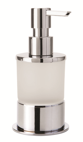 OMEGA dozownik szklany z chromowaną podstawką 200 ml 138109161 Bemeta