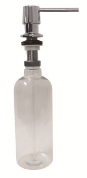 Dozownik podblatowy do mydła 1100 ml, górne napełnianie, chrom połysk 152109142 Bemeta