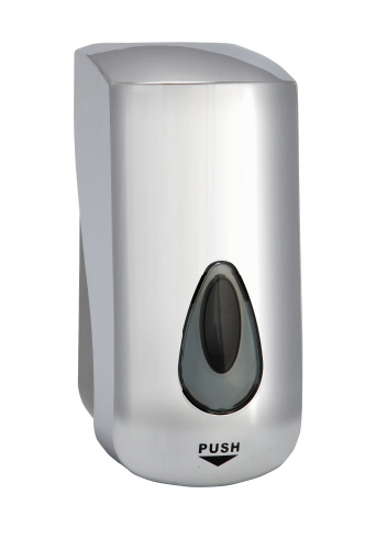 Dozownik do mydła 1000 ml szary matowy 121209037 Bemeta