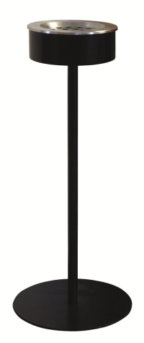 Popielniczka wysoka czarna 101015150 Bemeta